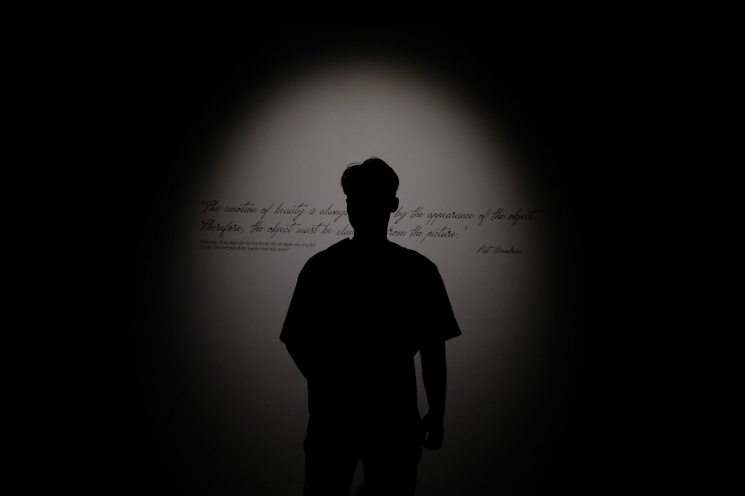 mysterious shadow on wall
